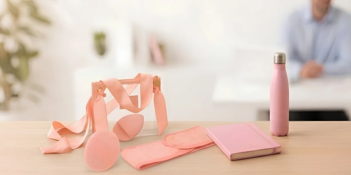 Mes Rosa empresas: descubre cómo diseñar campañas de sensibilización con propósito usando regalos corporativos útiles que promuevan la salud y prevención.